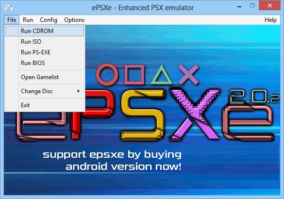 epsxe controller ps4